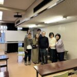 田中哲先生と集合写真